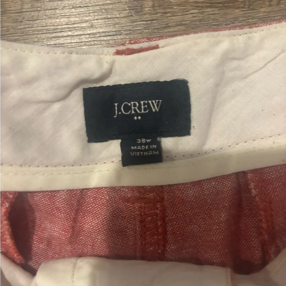 J. Crew Coral Flat Front Shorts